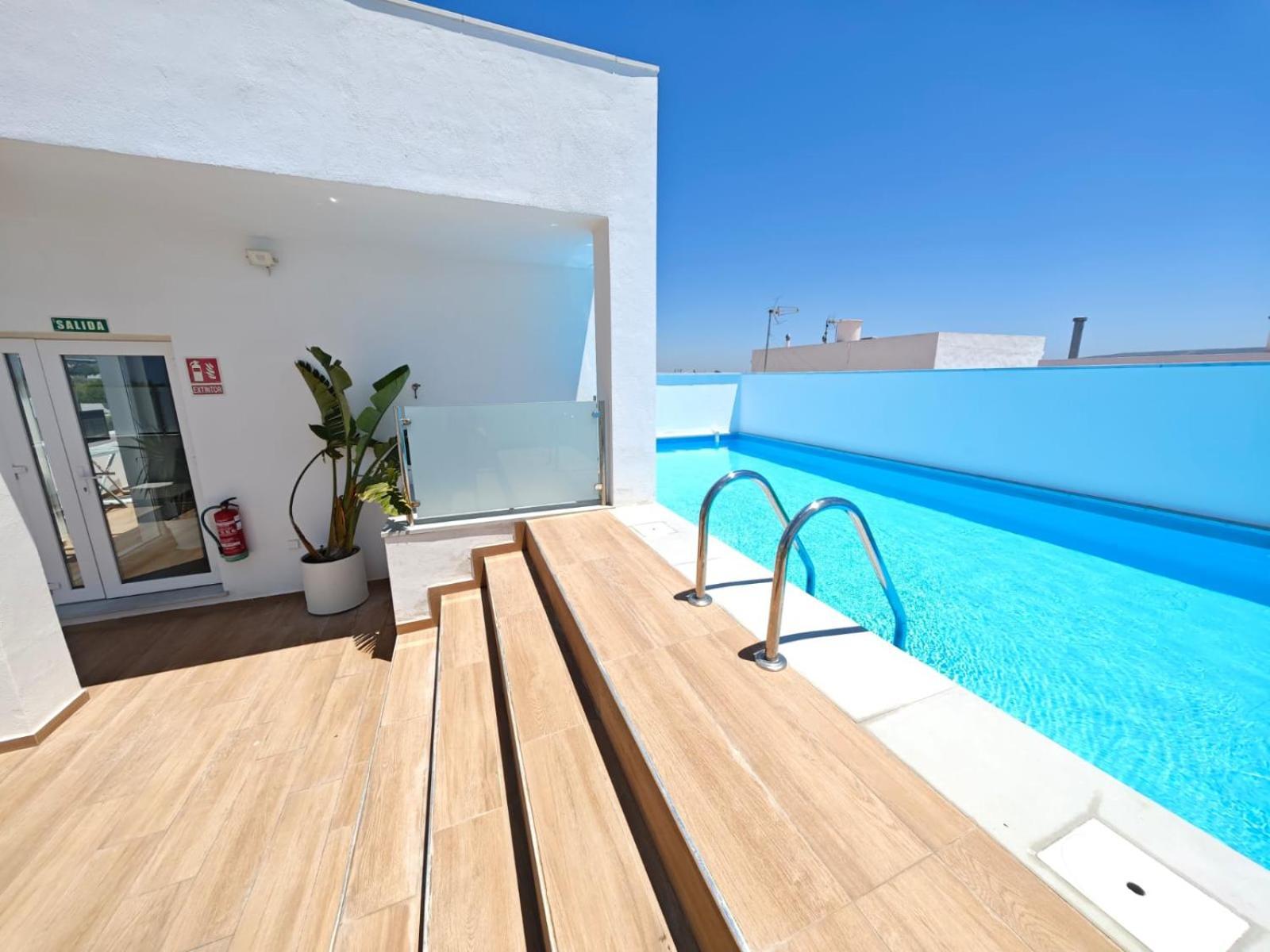 Apartamento Nuevo En Planta Baja A Con Piscina Y Solarium Barbate Exterior photo